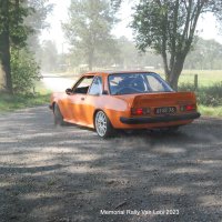 Oranje Opel Ascona B 2.5CIH met 212PK