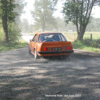 Oranje Opel Ascona B 2.5CIH met 212PK