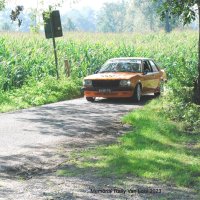 Oranje Opel Ascona B 2.5CIH met 212PK