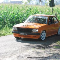 Oranje Opel Ascona B 2.5CIH met 212PK