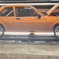 Oranje Opel Ascona B 2.5CIH met 212PK