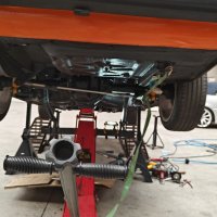 Oranje Opel Ascona B 2.5CIH met 212PK