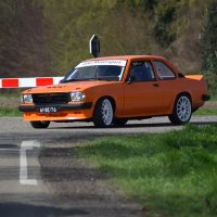 Oranje Opel Ascona B 2.5CIH met 212PK