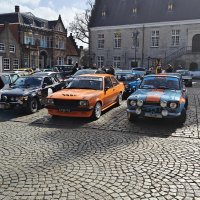 Oranje Opel Ascona B 2.5CIH met 212PK
