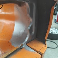 Oranje Opel Ascona B 2.5CIH met 212PK