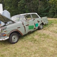 Oranje Opel Ascona B 2.5CIH met 212PK