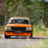 Oranje Opel Ascona B 2.5CIH met 212PK