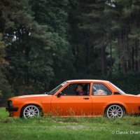 Oranje Opel Ascona B 2.5CIH met 212PK