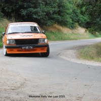 Oranje Opel Ascona B 2.5CIH met 212PK