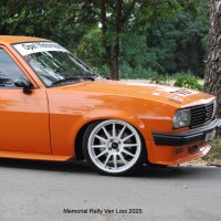 Oranje Opel Ascona B 2.5CIH met 212PK