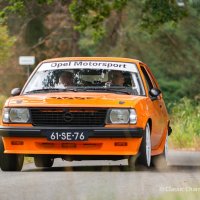 Oranje Opel Ascona B 2.5CIH met 212PK