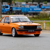 Oranje Opel Ascona B 2.5CIH met 212PK