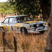 Oranje Opel Ascona B 2.5CIH met 212PK