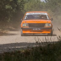 Oranje Opel Ascona B 2.5CIH met 212PK