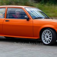 Oranje Opel Ascona B 2.5CIH met 212PK