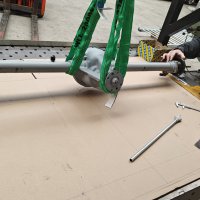 Oranje Opel Ascona B 2.5CIH met 212PK