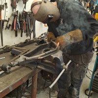 Oranje Opel Ascona B 2.5CIH met 212PK