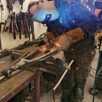 Oranje Opel Ascona B 2.5CIH met 212PK