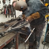 Oranje Opel Ascona B 2.5CIH met 212PK