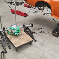 Oranje Opel Ascona B 2.5CIH met 212PK