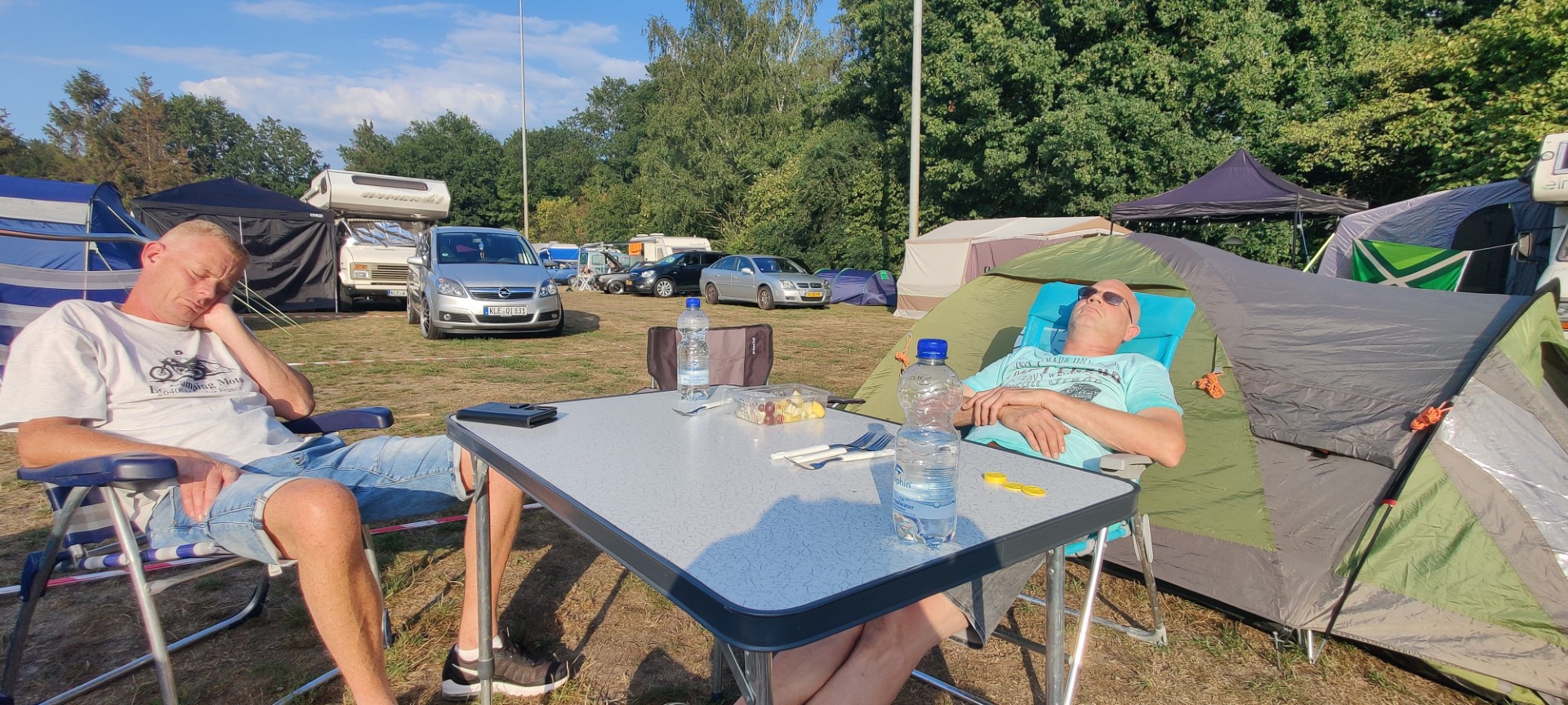 Oranje Opel Ascona B 2.5CIH met 212PK