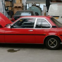 Oranje Opel Ascona B 2.5CIH met 212PK