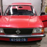 Oranje Opel Ascona B 2.5CIH met 212PK