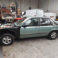 Oranje Opel Ascona B 2.5CIH met 212PK