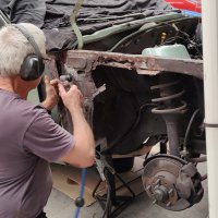 Oranje Opel Ascona B 2.5CIH met 212PK