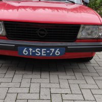 Oranje Opel Ascona B 2.5CIH met 212PK