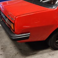 Oranje Opel Ascona B 2.5CIH met 212PK