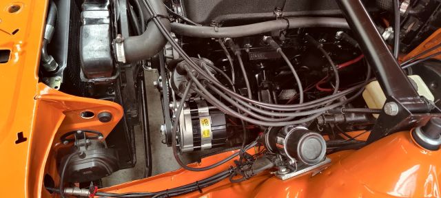 Oranje Opel Ascona B 2.5CIH met 212PK