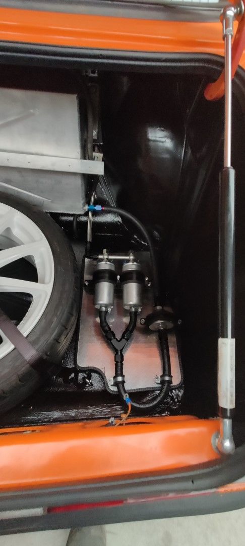 Opel Ascona-B Oranje Opel Ascona B 2.5CIH met 212PK