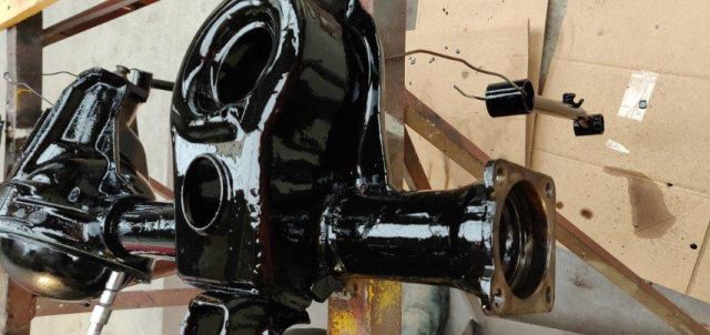 Oranje Opel Ascona B 2.5CIH met 212PK