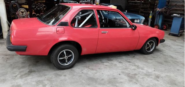 Opel Ascona-B Oranje Opel Ascona B 2.5CIH met 212PK