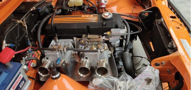 Opel Ascona-B Oranje Opel Ascona B 2.5CIH met 212PK