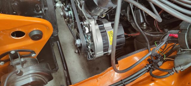 Oranje Opel Ascona B 2.5CIH met 212PK