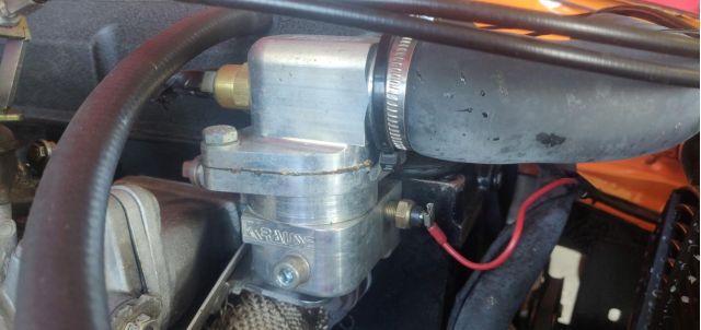 Oranje Opel Ascona B 2.5CIH met 212PK