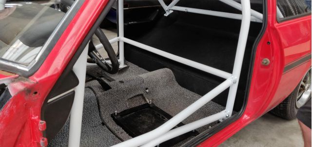 Opel Ascona-B Oranje Opel Ascona B 2.5CIH met 212PK