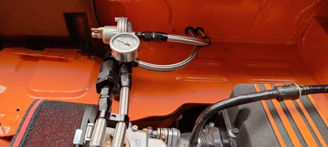 Oranje Opel Ascona B 2.5CIH met 212PK