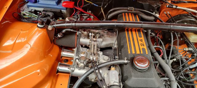 Opel Ascona-B Oranje Opel Ascona B 2.5CIH met 212PK