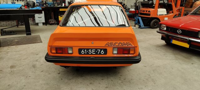 Opel Ascona-B Oranje Opel Ascona B 2.5CIH met 212PK